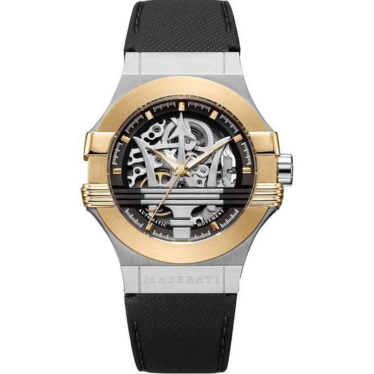 Maserati R8821108011 Potenza Automatik Skelett Zifferblatt Herren Uhr Maserati R8821108011 Potenza Automatik Skelett Zifferblatt Herren Uhr